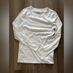 Joe Fresh Women’s White Long Sleeve Tee